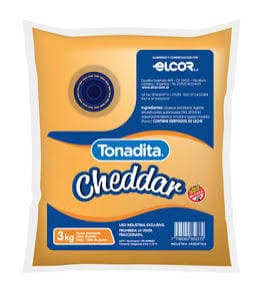 TONADITA Cheddar POUCH  3KG