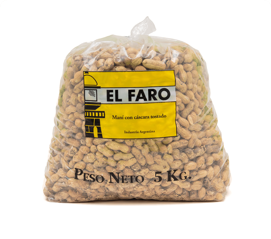 EL FARO Mani con cascara x 5 Kg