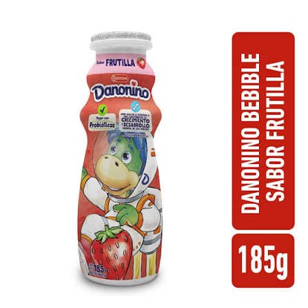 DANONINO Botellita 185g FRU