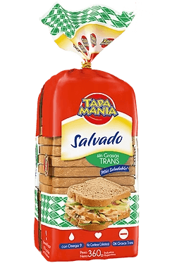 TAPA MANIA Pan salvado x 360g