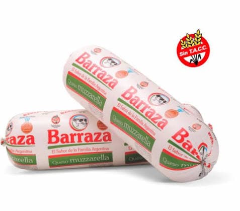 BARRAZA Muzzarella Cil x 1 kg 