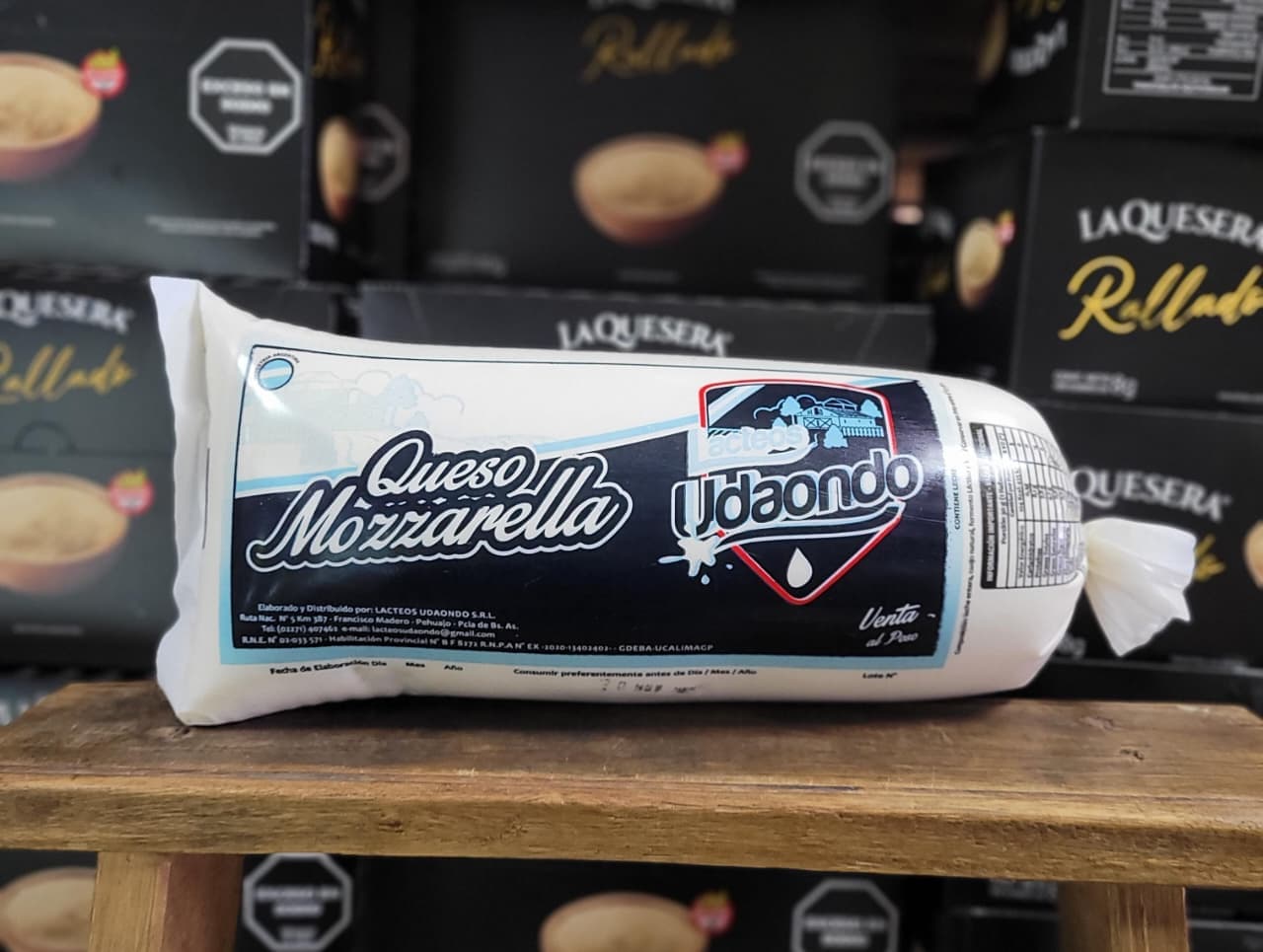 LACTEOS UDAONDO Mozzarella cil x 2 kg