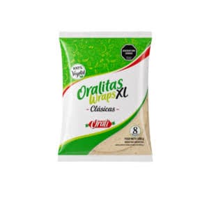 ORALI Rapiditas WRAPS Clasicas x 8u
