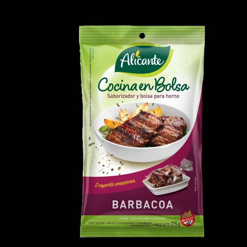 ALICANTE Cocina en bolsa Barbacoa ST S30G