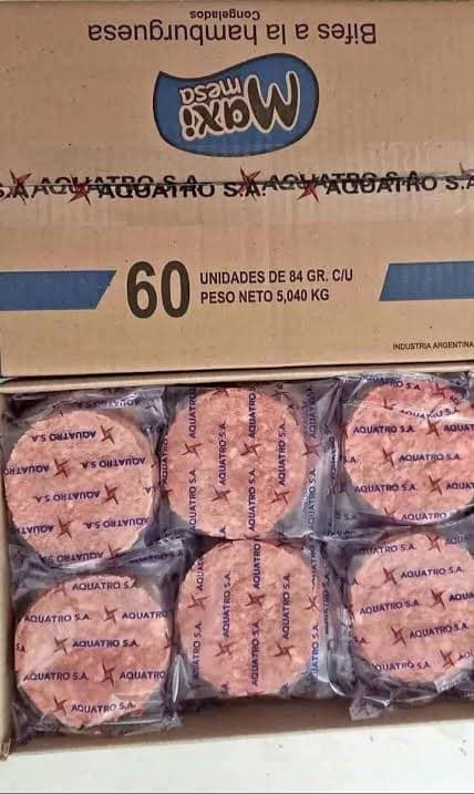 MAXIMESA Hamburguesa x 60u x 84gs