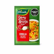 ALICANTE Sopa Criolla Veg S72G