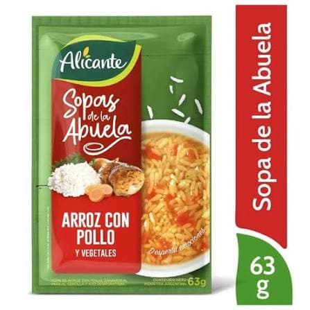 ALICANTE Sopa Poll/Arr/Ve 63G