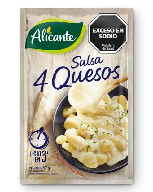 ALICANTE Salsa 4 quesos 37g
