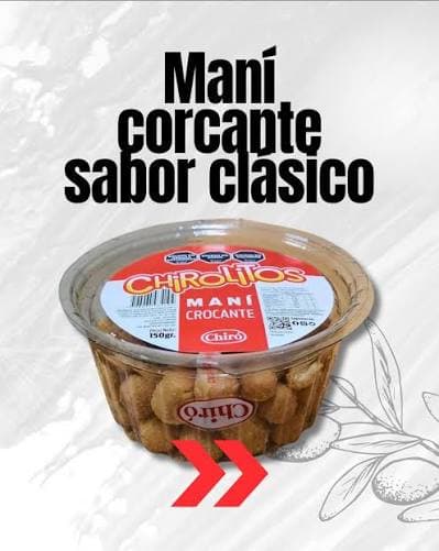 CHIROLITO Mani Crocante Clasico x 150g