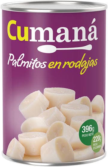 CUMANA Palmitos trozos x 396