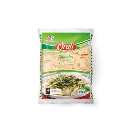 ORALI Ravioles Espinaca x 500g