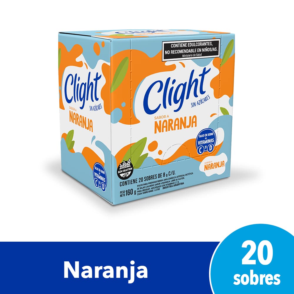 CLIGHT Naranja 20 sobres
