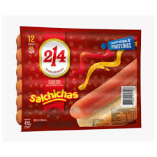 214 Salchichas 12 un.450 grs.